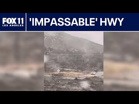 Highway 2 'impassable' in Wrightwood