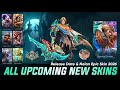 MOBILE LEGEND ALL UPCOMING SKIN 2026 RELEASE DATE NOLAN EPIC SKIN 2026 ML LEAKS