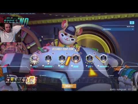 YEATLE BEST HAMMOND IN NA OVERWATCH GAMEPLAY SEASON 30 TOP 500
