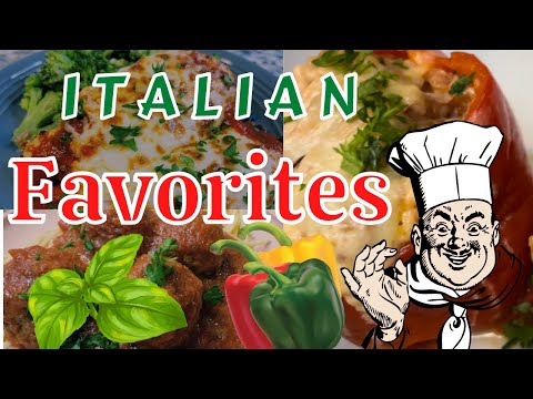 The BEST Italian recipes! | EASY + TASTY classic Italian dinners
