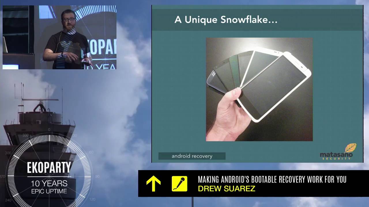 Drew Suarez - Making Android's Bootable Recovery Work For You - Ekoparty 2014