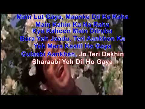 download lagu mp3 mp4 Hindi Lyrics Gulabi Aankhen, download lagu Hindi Lyrics Gulabi Aankhen gratis, unduh video klip Hindi Lyrics Gulabi Aankhen