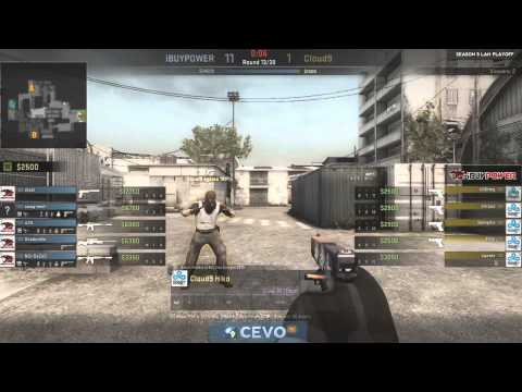 iBUYPOWER vs Cloud9 on de_cache @ CEVO Professional S5 LAN - Grand Finals (CS:GO iBP vs C9) Game 1