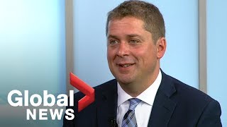 Conservative Party leader Andrew Scheer criticizes Trudeau government, demands transparency