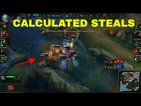 TOP 25 | CALCULATED STEALS | EVER -  League of Legends LOL
