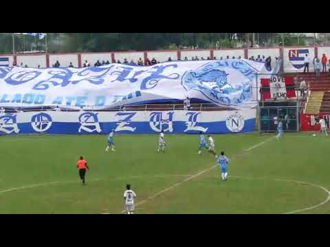 Bandeirao nação azul E.C Napoli Copa Kaiser 2014