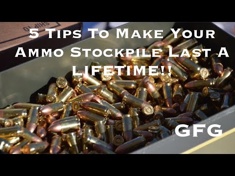 Don't RUIN Your Ammo Stockpile! Top 5 Tips To Make Your Ammo Last A LIFETIME!!