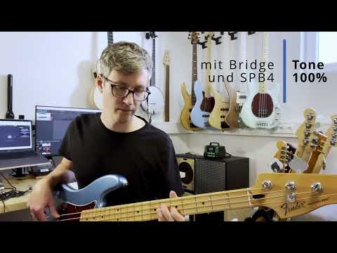 Seymour Duncan SPB4 und Fender Hi Mass Bridge - Einbau und Klangvergleich