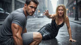 A milionária congelou ao ver a mancha no homem que a salvou