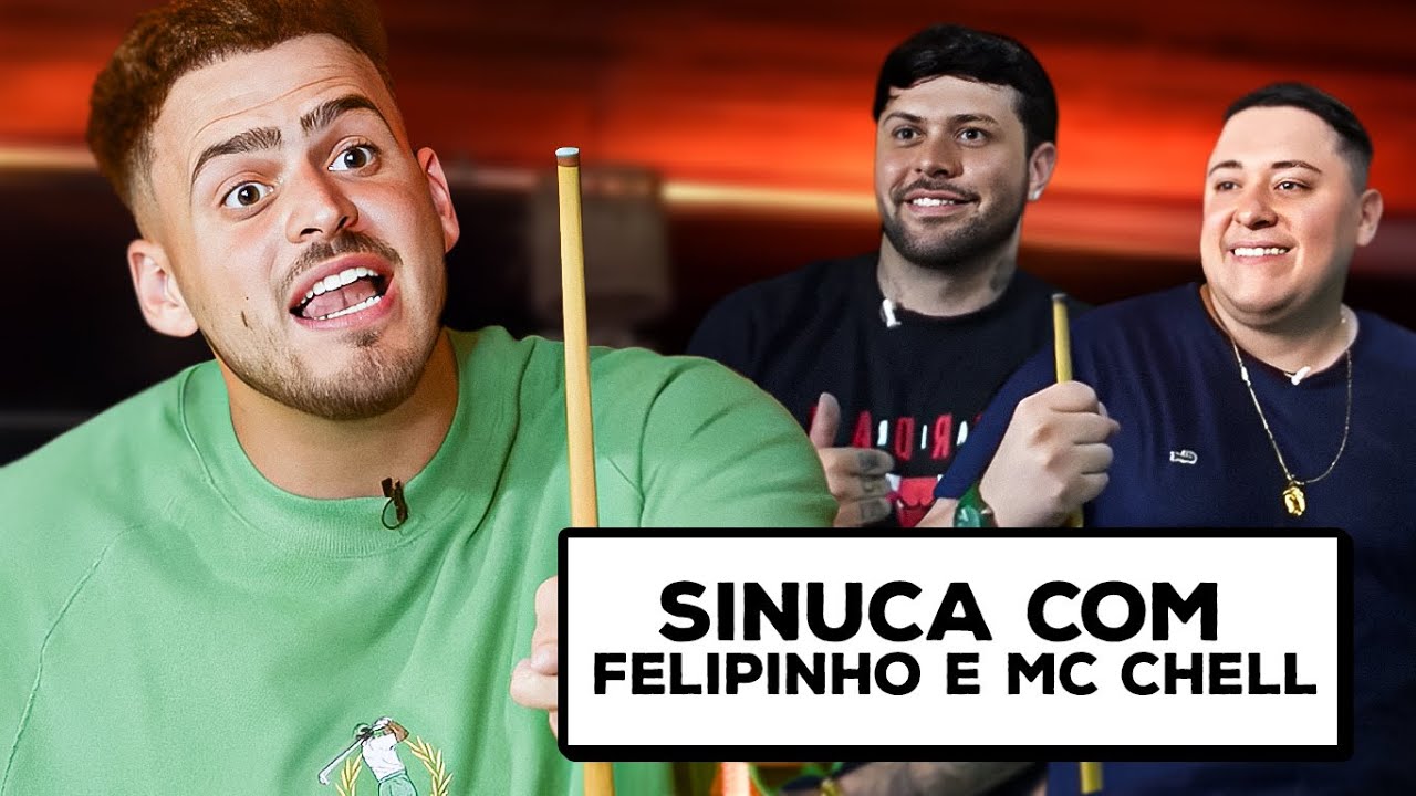 JON VLOGS DESAFIOU FELIPINHO E MC CHELL NA SINUCA