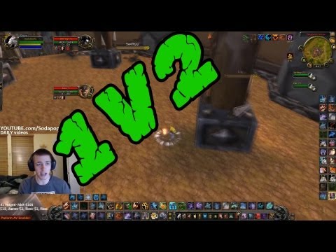 World of Warcraft Feral Druid 1v2 Arena