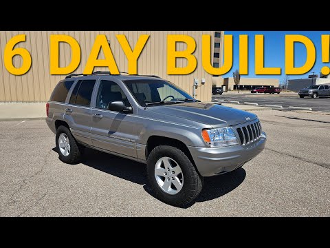 $800 6 DAY JEEP Grand Cherokee WJ FIX And Build