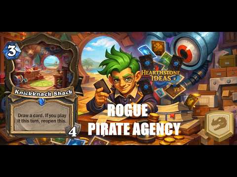 Pirate Agency - Rogue ®Standard Hearthstone Gameplay