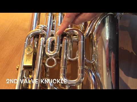 How to fit the lefreque plates to your euphonium - Steven Mead
