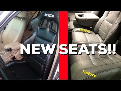 Sparco seat for the E46 | Restoring F-250 Seat to LIKE NEW!
