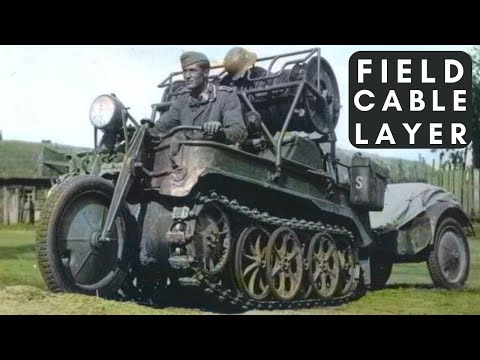 Sd.Kfz. 2/1 Kettenkrad Feldkabelverlegefahrzeug: Das kompakte Biest der Gefechtsfeldkommunikation