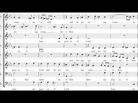 Hear my prayer - Purcell