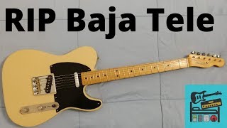 Video thumbnail for Fender Baja Telecaster review - discontinued over Vintera Modified by The Bedroom Rocker