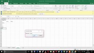 how to unlock a sheet of excel  xlsx file