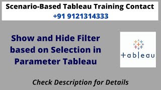Show and Hide Filter based on Selection in Parameter Tableau