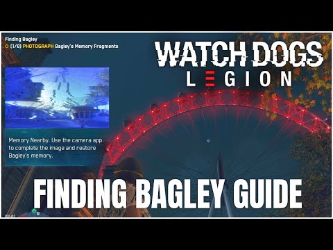 Watch Dogs Legion Finding Bagley Guide | All Photo Locations