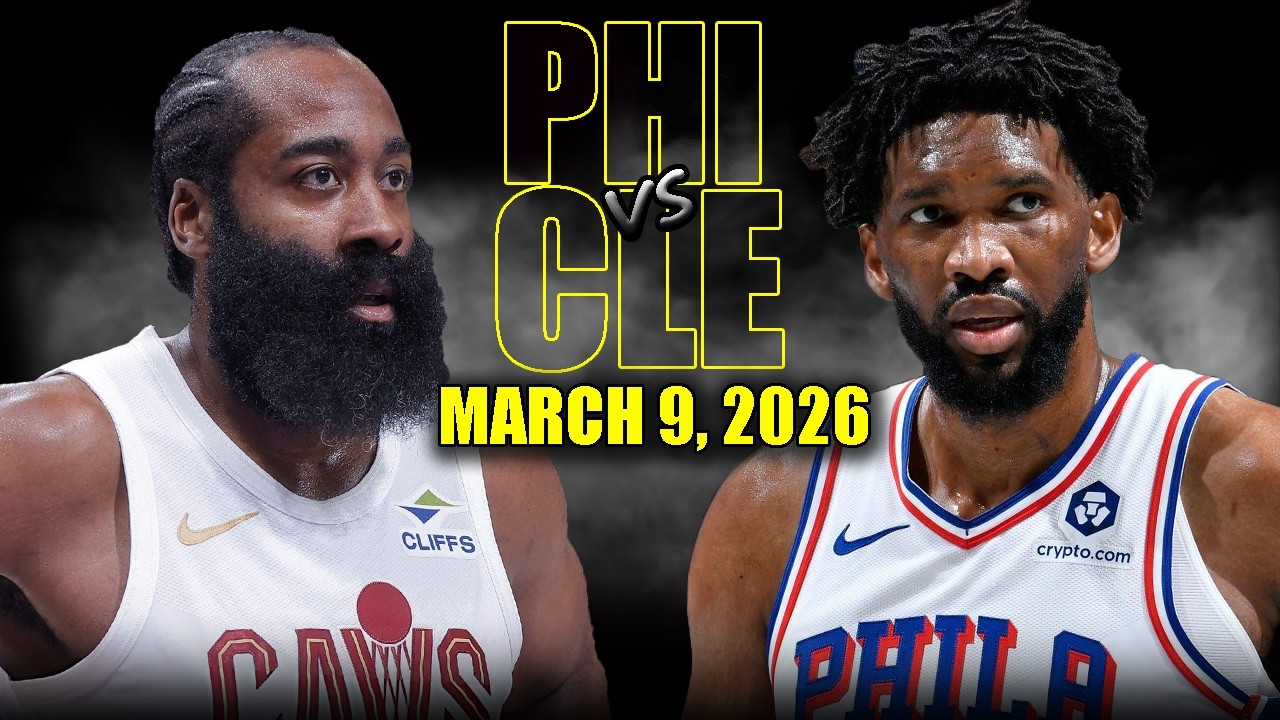 03월10일 필라델피아 클리블랜드 NBA 하이라이트
