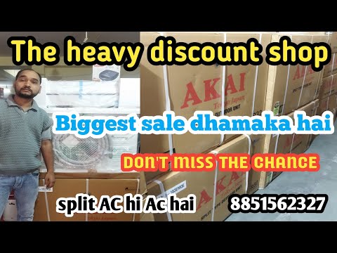 Akai 1.5 Ton 3 Star Inverter Split AC
