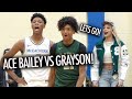 ACE BAILEY FIRST GAME OF THE YEAR VS NBA LEGEND SON