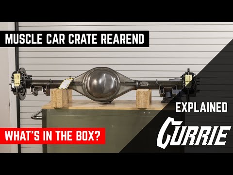 Currie Complete Muscle Car Crate Rearend: What’s Included? | Explained
