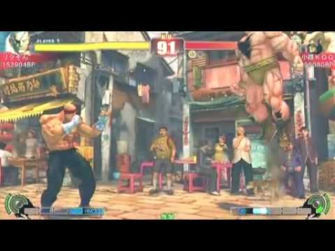 SF4:Tetsuko (Ru),Rikuson (Sa),Eita (Go) vs Noriyasu (Go),KOG (Za),RF (Sa) - NSB 11