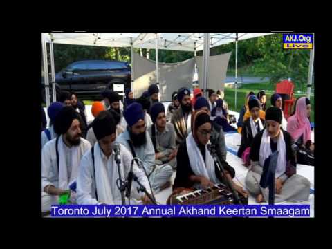 002 Toronto July 2017 - Sunday AM - Bibi Puneet Kaur Jee