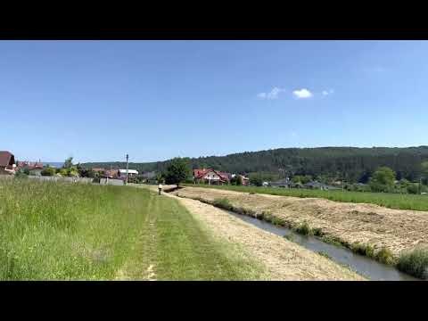 Walking around the village UHROVEC, SLOVAKIA - June 11, 2022