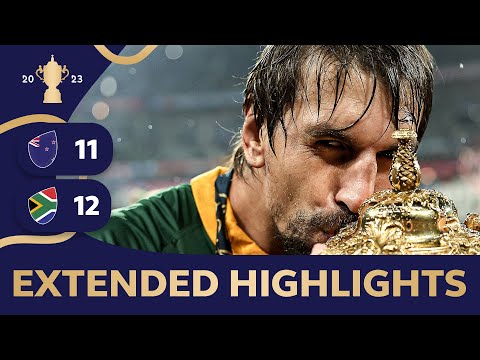 EXTENDED HIGHLIGHTS! | Rugby World Cup 2023 final | New Zealand v South Africa
