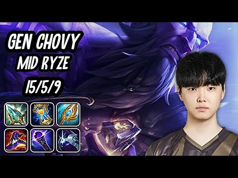 Gen Chovy Mid Ryze SoloQ Replay 20250924