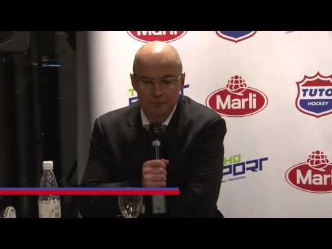 TUTO Hockey - Jukurit 30.1.2015. Lehdistötilaisuus