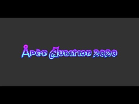 Åpen Audition Elvebakkenrevyen 2020