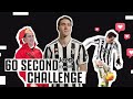 ⏱ Dušan Vlahović Does the 60-Second Challenge! | Quickfire Questions with DV7 | Juventus