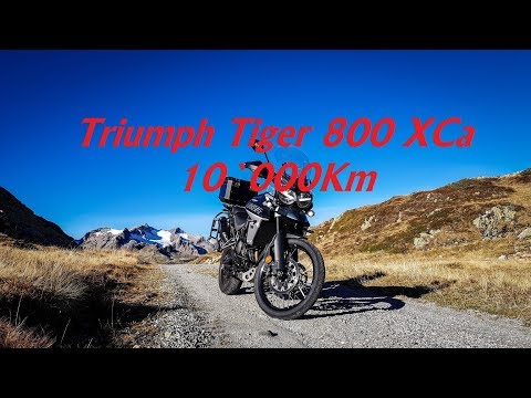Triumph Tiger 800 XCa nach 10`000 Km