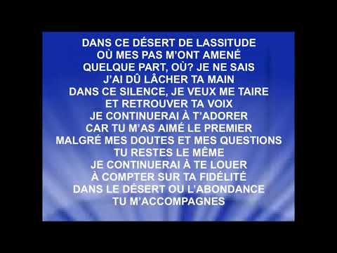 JE CONTINUERAI - David Durham