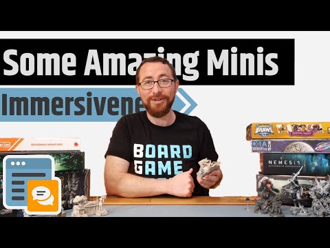 Some Of My Favorite Miniatures In Games - Nemesis, Burncycle, Foundations of Rome & More
