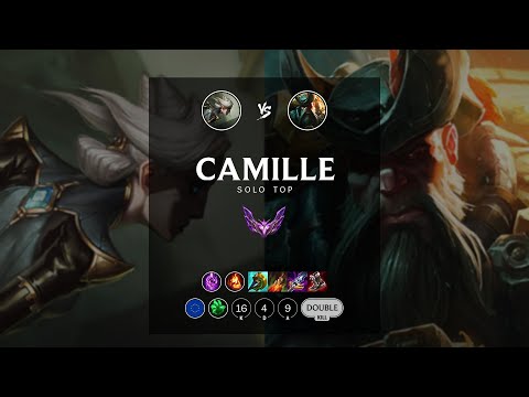 Camille Top vs Gangplank - EUW Master Patch 12.9