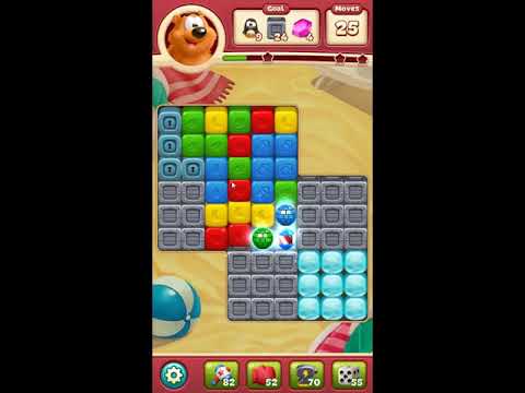 Toon Blast Level 3064 - NO BOOSTERS 🐻🐺🐱 | SKILLGAMING ✔️