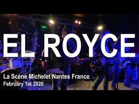 EL ROYCE Full Live Concert 4K @ La Scène Michelet Nantes France February 1st 2020