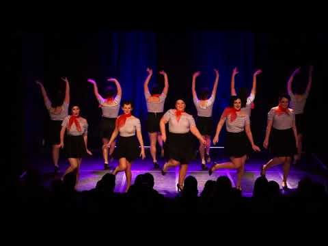 1920's Charleston students perform Le Charleston - The Bombshell Burlesque Academy