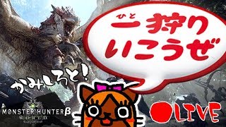 女性実況【モンハンワールドβ】ネルギガンテをソロで狩るまで寝ない！！