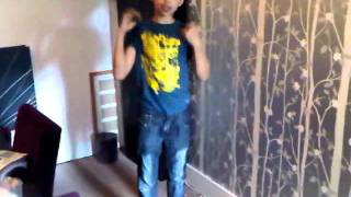 Kiehm Sonkour self taught 11yr old child street dancer, dancing to MIMS Move if you wanna