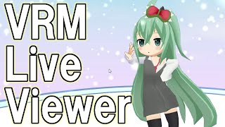 【VRMLiveViewer】キレキレダンスを踊るよ！【unity in the sky】