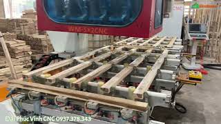 Siêu phẩm làm mộng âm 10 đầu cho xưởng sản xuất Outdoor xuất khẩu WM-5x2CNC