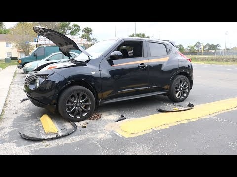 De-fendering and Re-fendering of the Nissan Juke