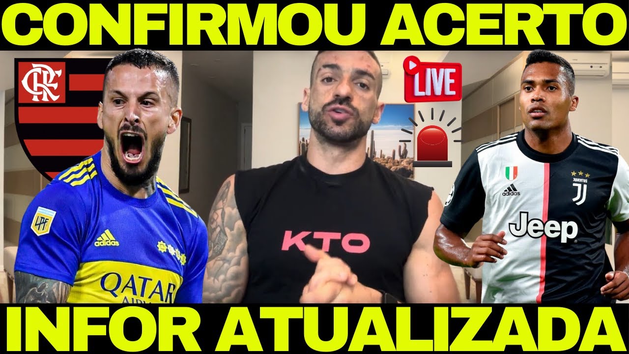 REFORÇOS CONFIRMADOS! BENEDETTO E ALEX SANDRO CHEGANDO - VAI ABRIR OS COFRES - NOTICIAS DO FLAMENGO!